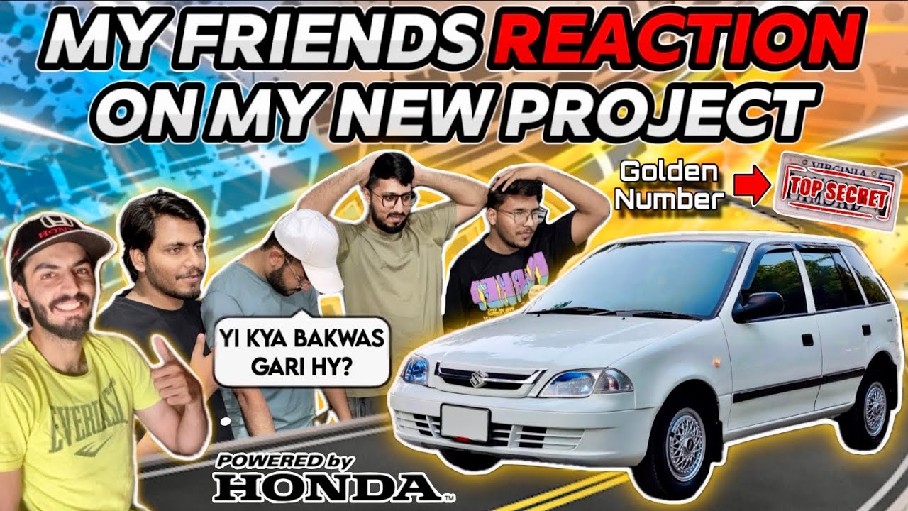 My Friend’s Reaction On New Project 🔥 Golden Number For Cultus 😍 TEAM-4K