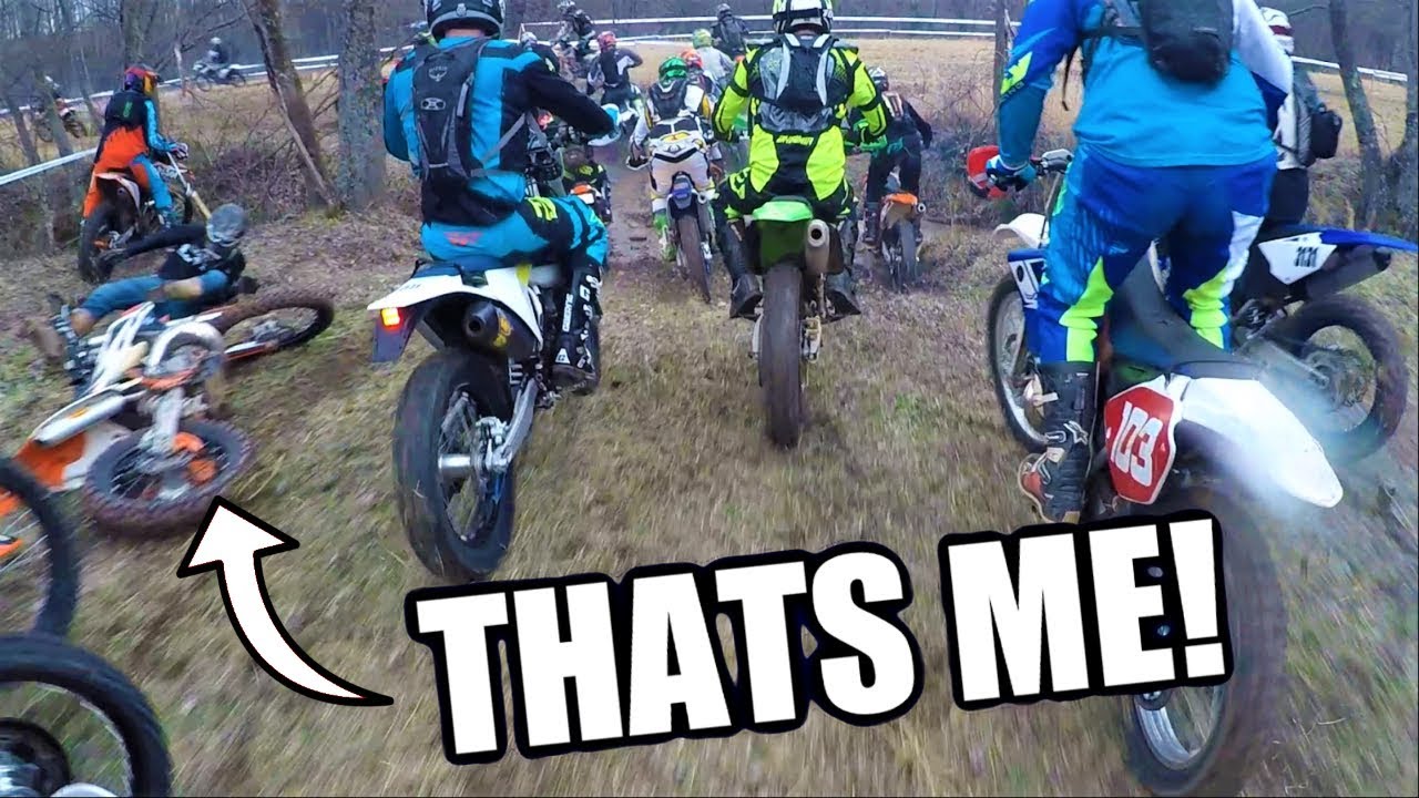 I GOT RAN OVER! | First RACE EVER!