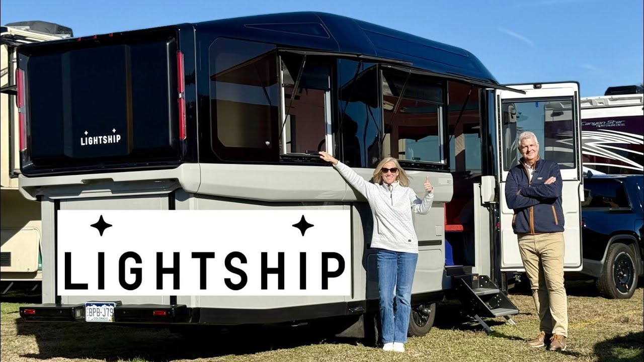 Touring The Lightship AE.1 Atmos Self-Propelled All Electric RV!