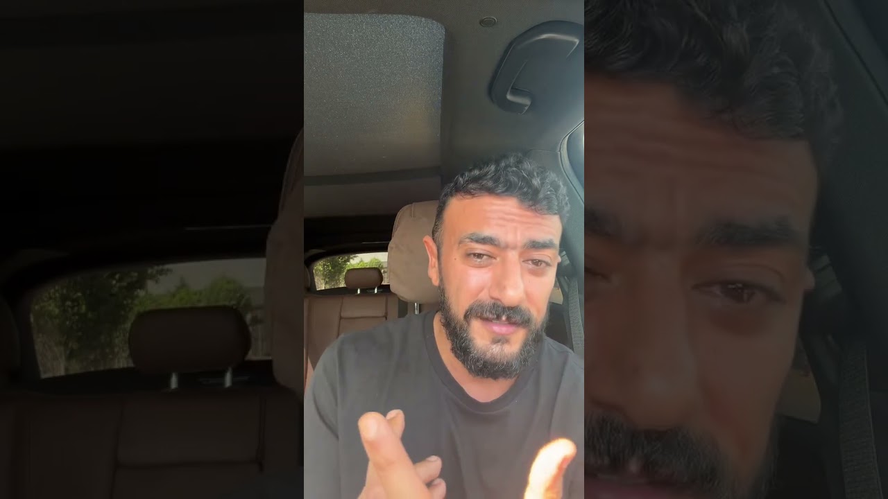اعتذار الفنان احمد العوضى فى بث مباشر