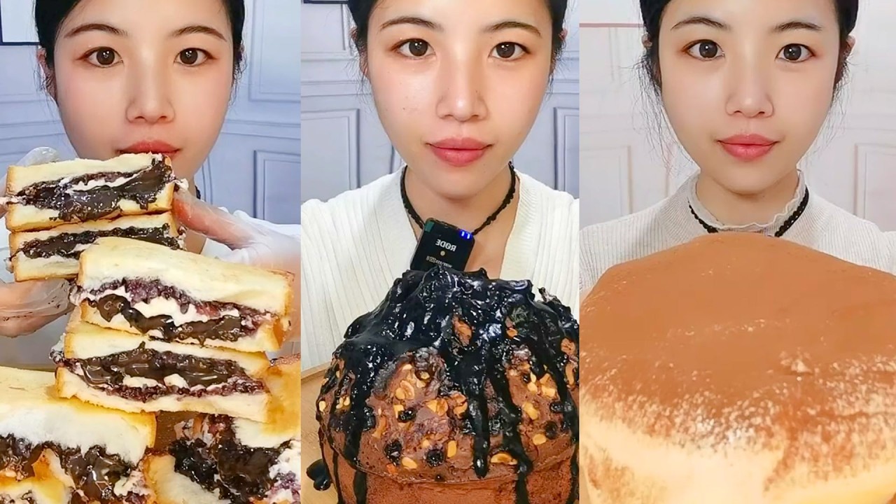 Homemade Cake and Brownie Eating Show | Calm Dessert Mukbang #116