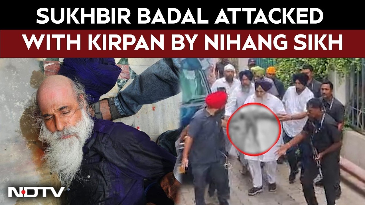 Sukhbir Singh Badal Attack | Sukhbir Badal Attacked In Maharashtra's Nanded, Rushed To Hospital
