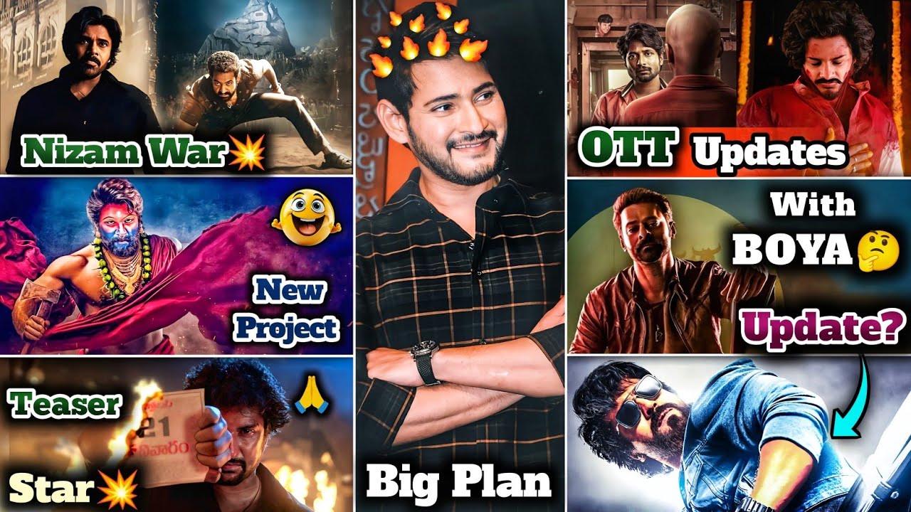 HanuMan OTT | AlluArjun New Movie | Prabhas Boya Movie | OG Vs Devara | Game Changer | SSMB29 | POML