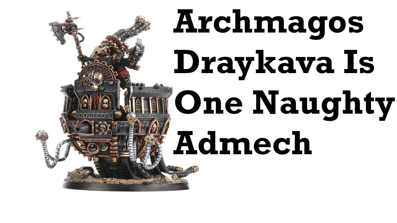 The Warhammer Horus Heresy Archmagos Draykavac Is Perfect For Dark Mechanicus