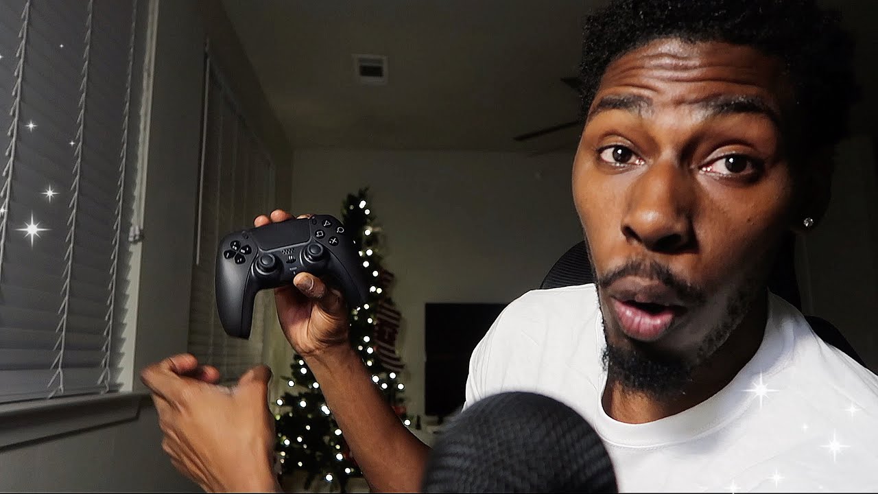 ASMR ps5 controller unboxing