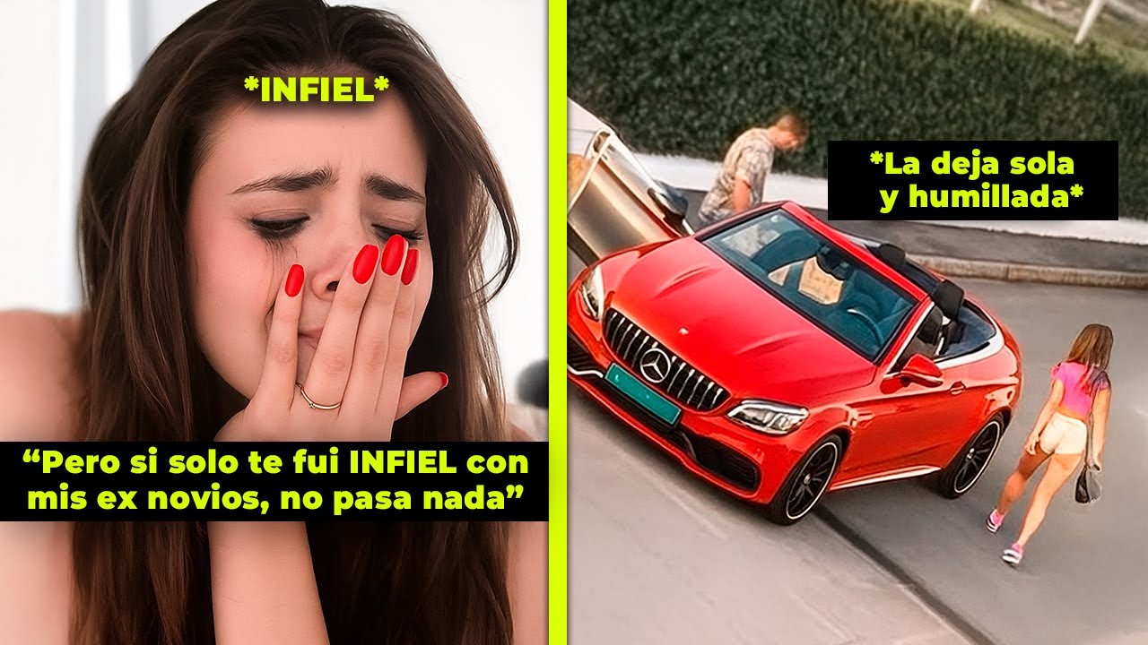 😱➡️ Mujer es DESCUBIERTA siendo INFIEL en DIRECTO y REACCIONA MUY MAL