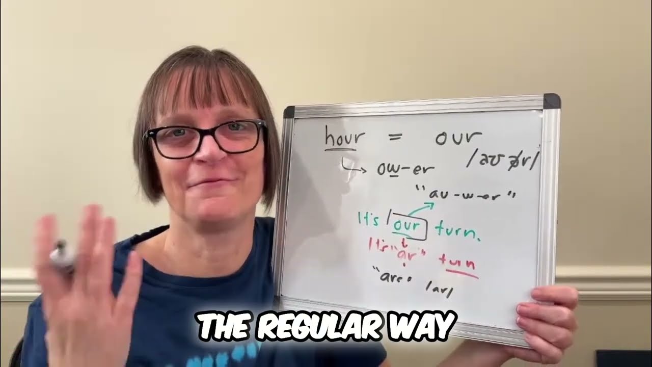 How to Pronounce OUR in Fluent American English | Reductions & Stress