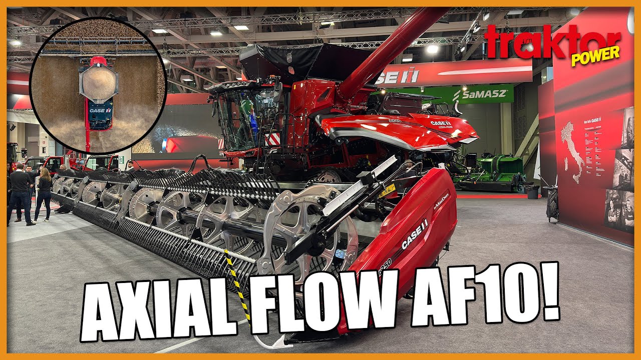 STÖRSTA TRÖSKAN MED SINGELROTOR – Case IH Axial Flow AF10