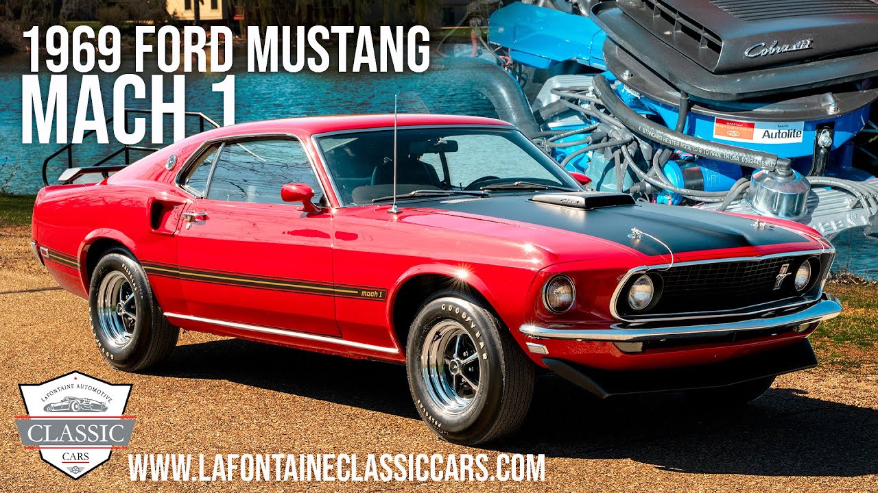 1969 Mustang Mach 1 428 Super Cobra Jet | 4-speed | DragPack!