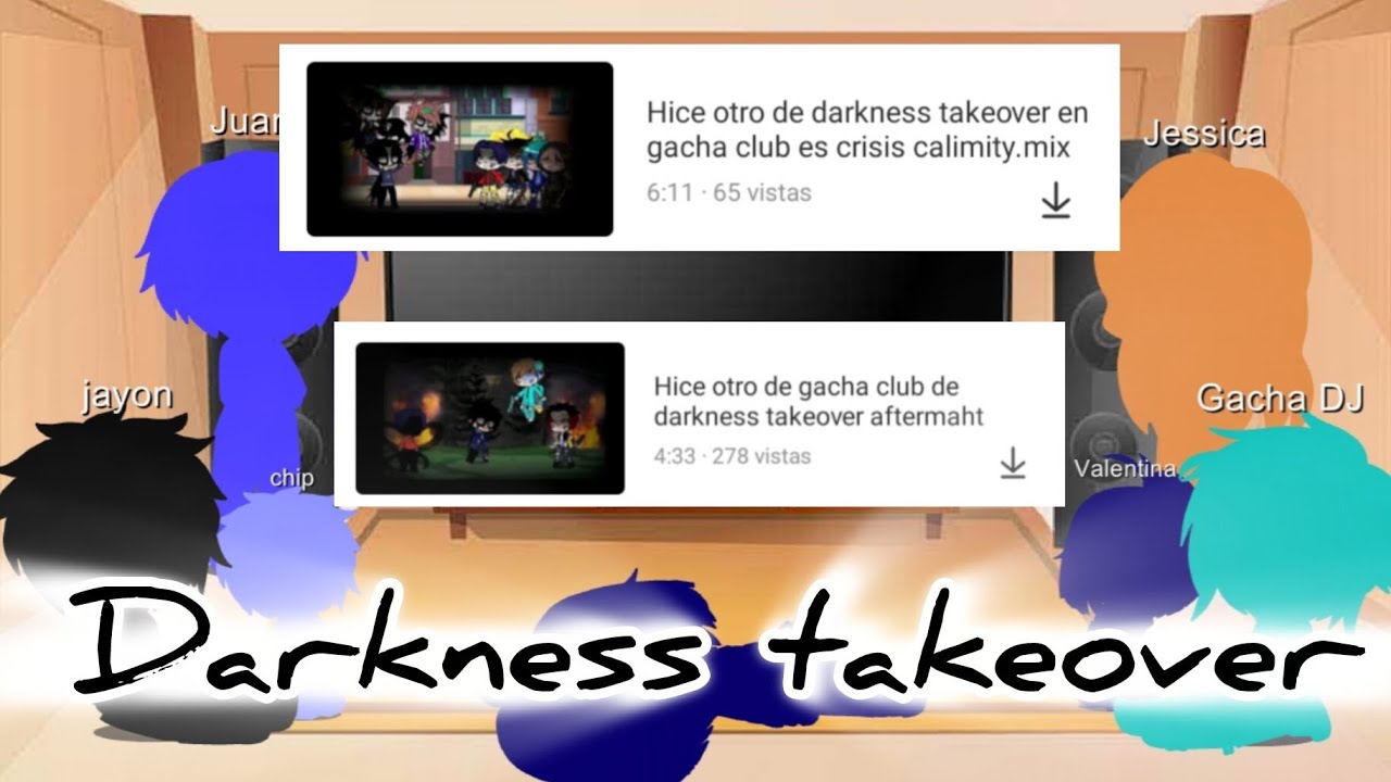 Hice otro de video reacción en gacha club 