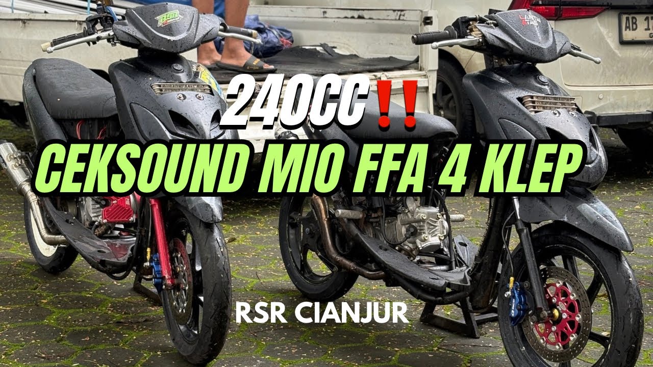 TEST MIO FFA 4 KLEP 240CC‼️