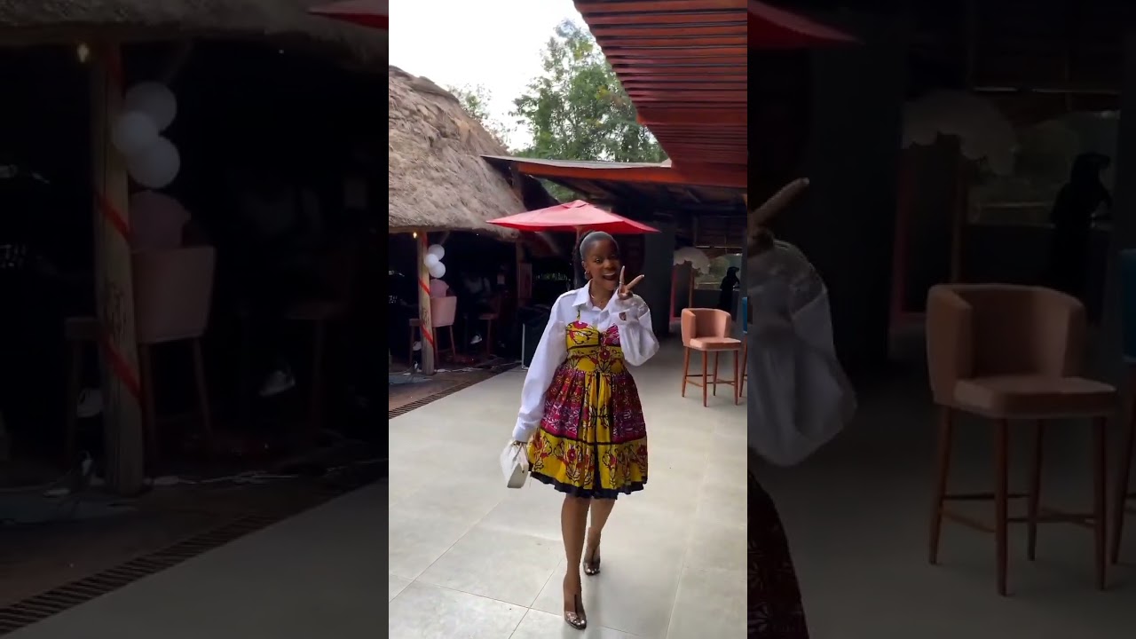 Cute Ankara dress styles 🥰 | Ankara flare dress with white shirt | #shorts #ankara #trending #viral