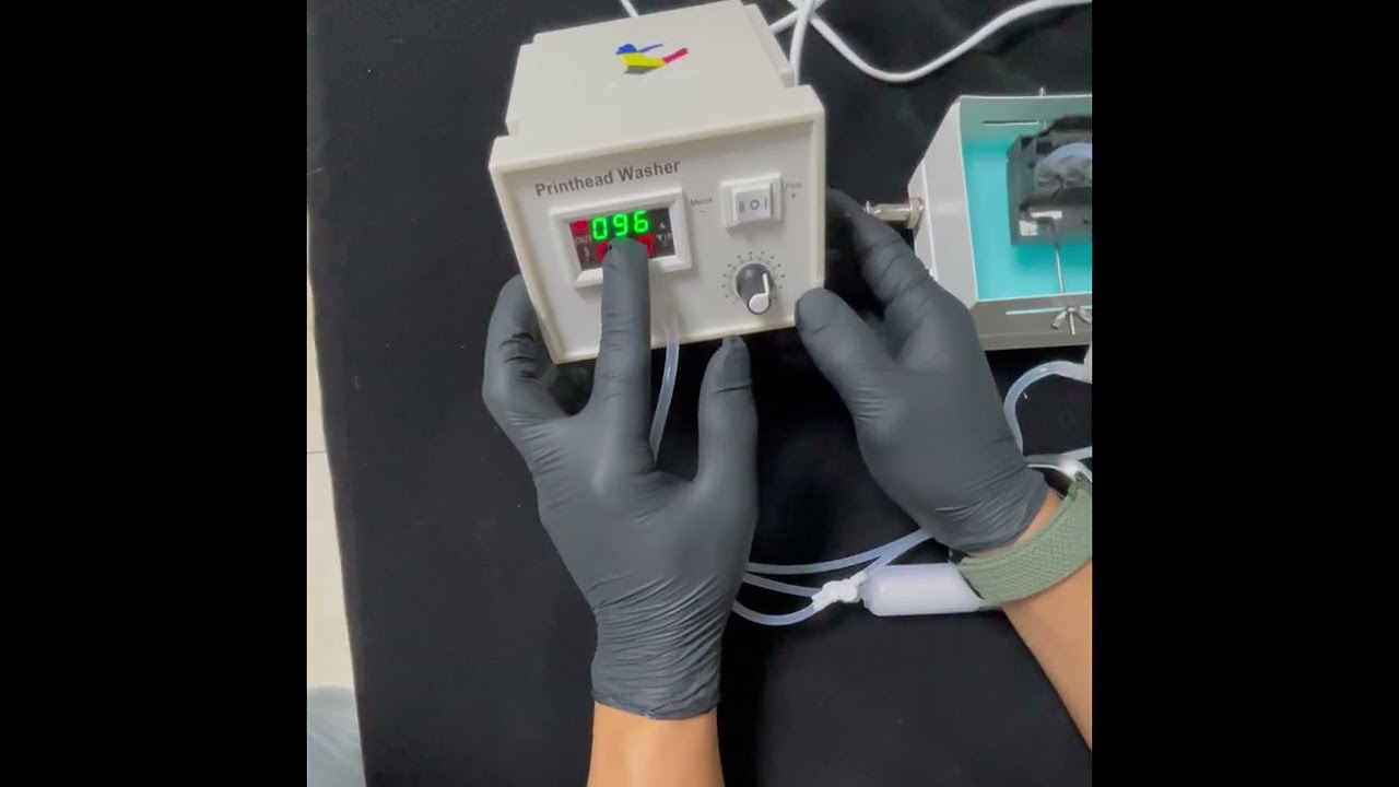 Printhead Cleaning Machine With Heating System #dtf #printhead #unclogprinthead