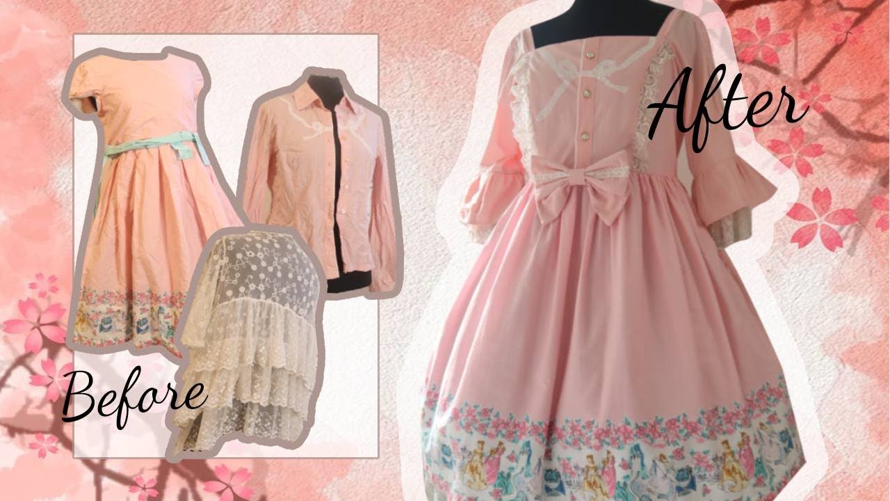 Thrift Flip: Pink Fairytale Hime Lolita Dress