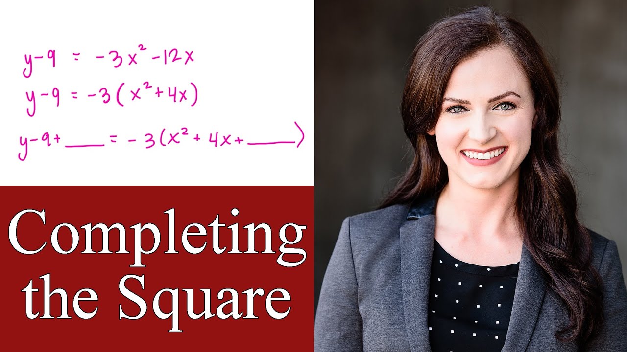 Completing the Square Vertex Form
