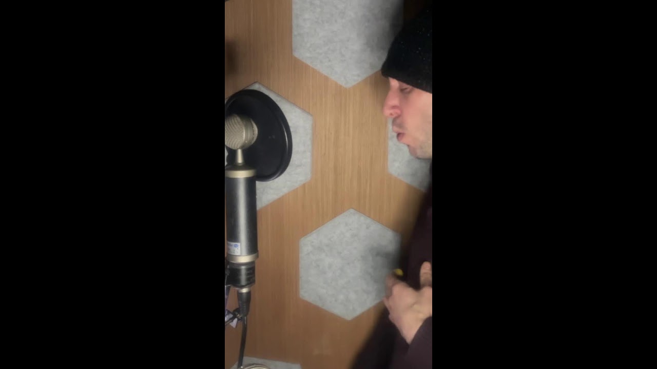 Recording Vocals for my debut album - 'Forgiveness Into Love'