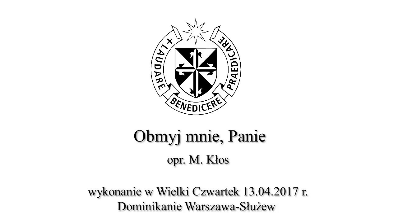[Triduum] Obmyj mnie, Panie (Asperges me)