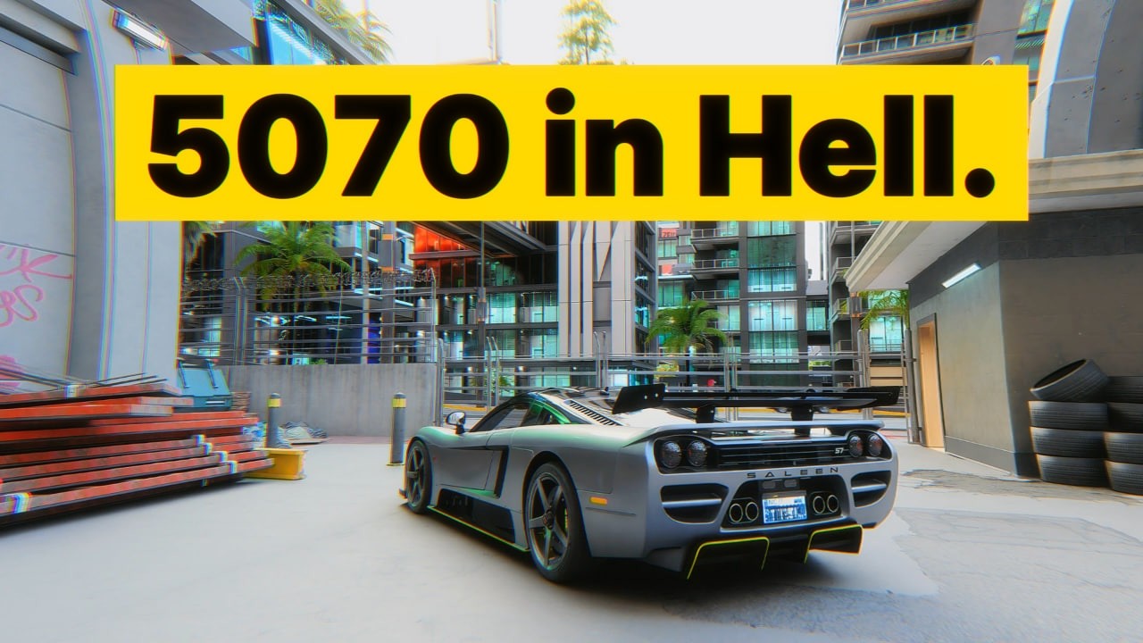 Squeezing the Hell Out of My RTX 5070 With Photorealistic Cyberpunk Mods