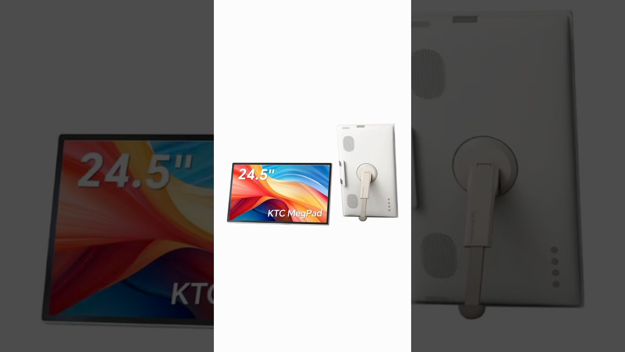 25-Inch MegPad Portable TV Touchscreen Monitor #shorts