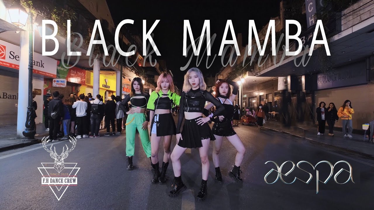 [KPOP IN PUBLIC] aespa 에스파 'Black Mamba' Dance Cover by F.H Crew From VietNam | ONETAKE Ver.