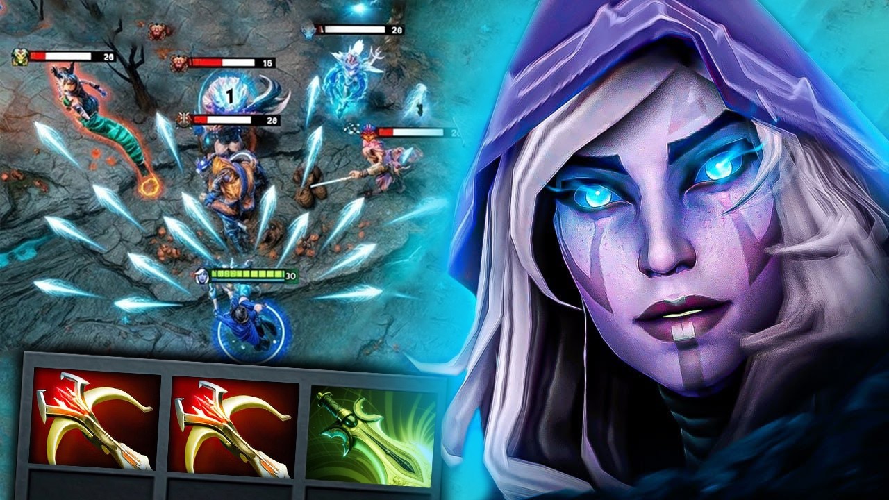 Insane Burst Damage Drow Ranger 40Kills🔥🔥🔥with x2 Daedalus + Butterfly One Shot | Dota 2