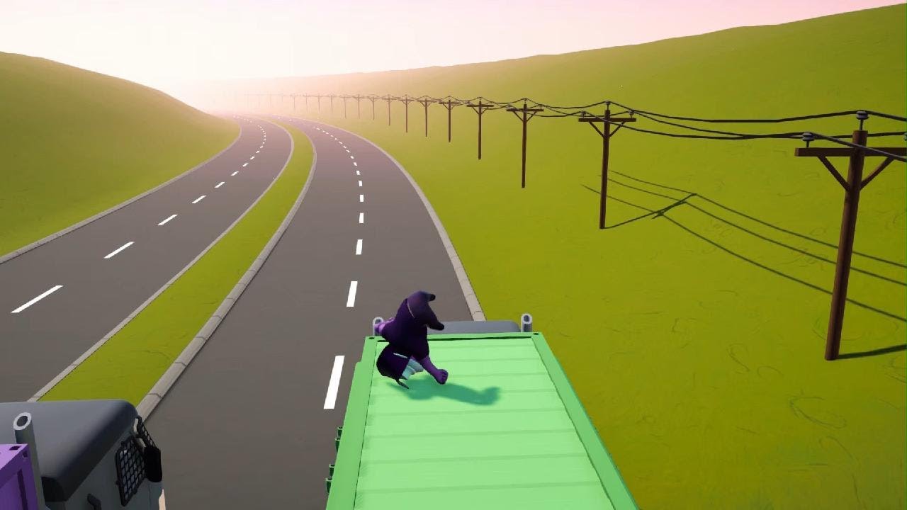 Gang Beasts hat glitch on trucks