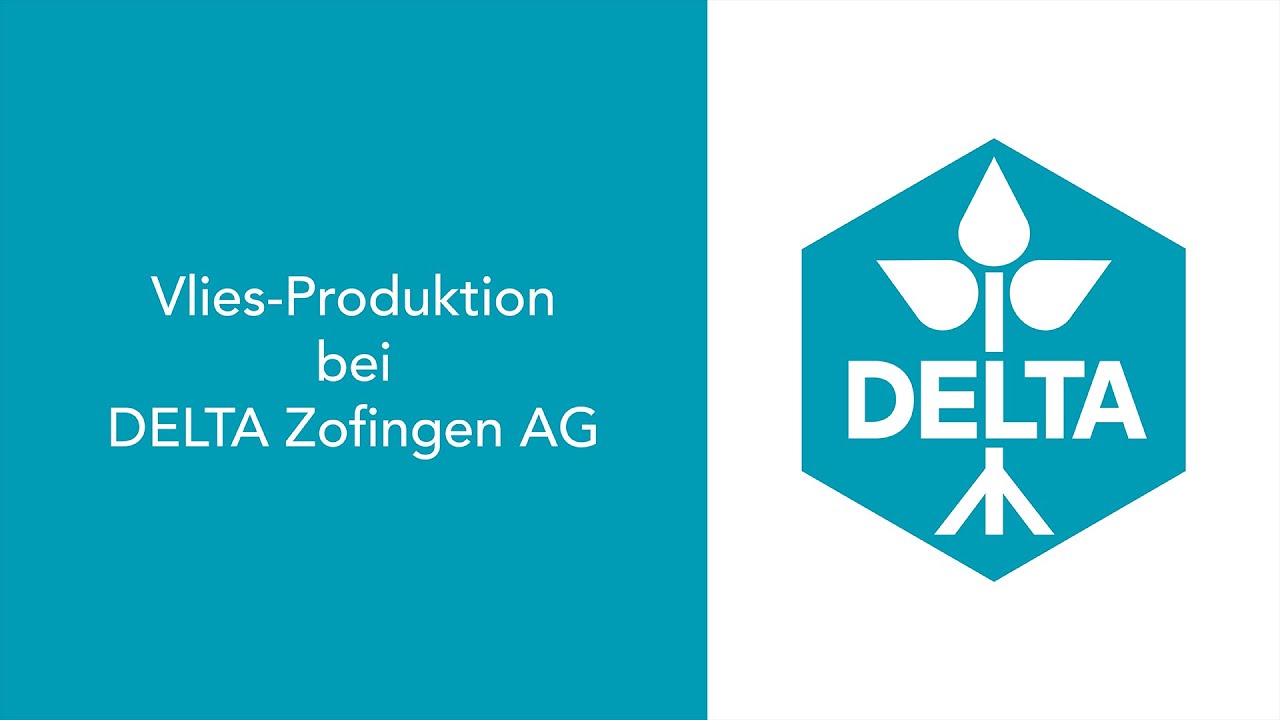 Vlies-Produktion bei DELTA Zofingen AG