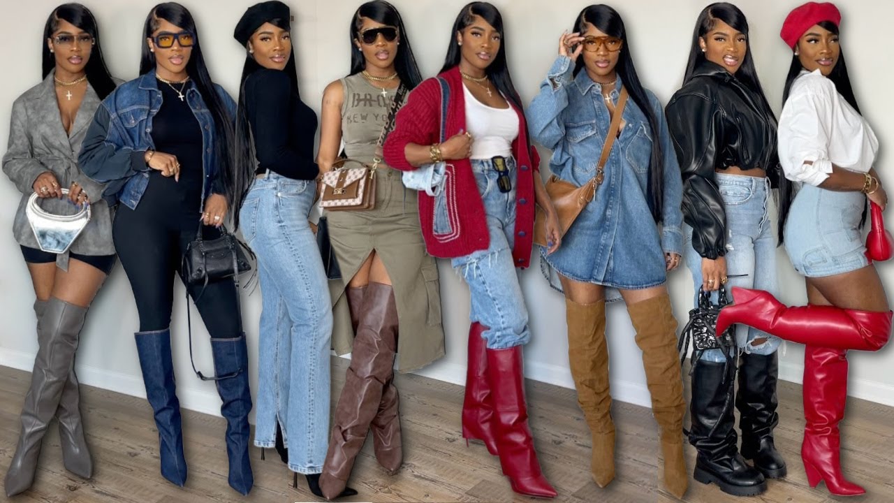 Стильные сапоги на зиму/весну 2024 от Asos, SHEIN, Zara, Fashion Nova и других!