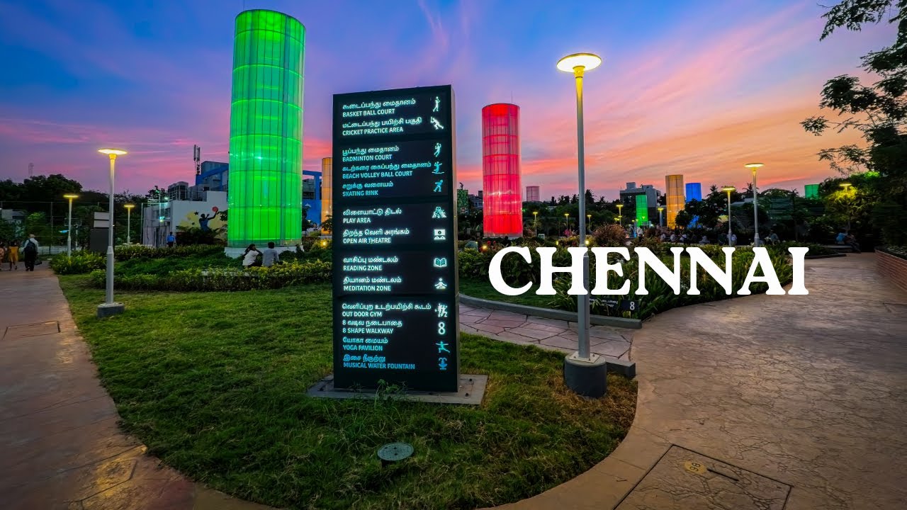 A Walk in the Thiru Vi Ka Park | Chennai, India