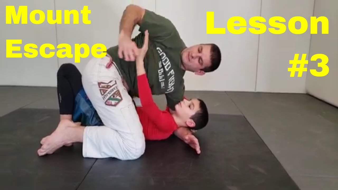 How to Escape the Mount | Jiu-Jitsu Lesson 3 - Father & Son BJJ techniques