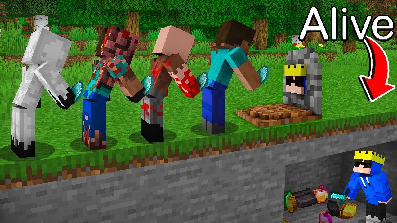 12 WAYS to STEAL ITEMS from Scary Entities in Minecraft