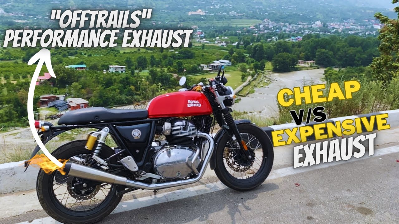 Diff b/w Cheap & Expensive Exhaust for GT650 | “OFFTRAILS” Performance Exhaust Long Term Review..!