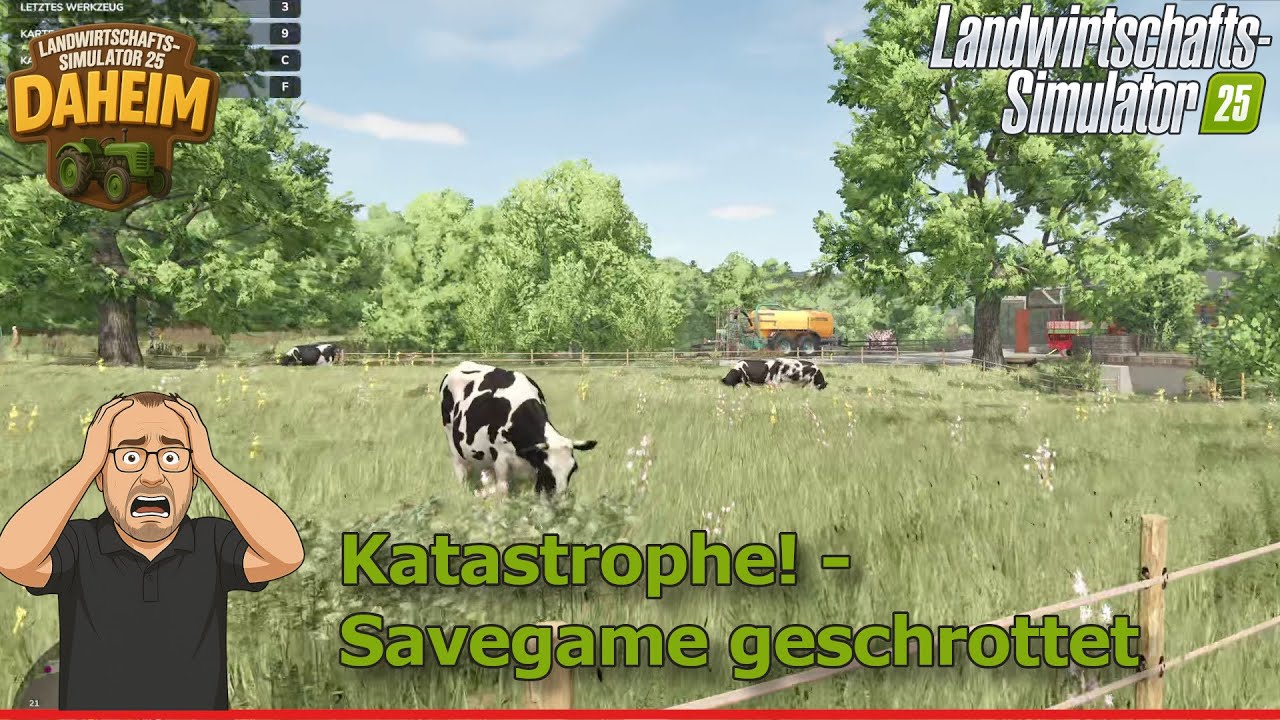 Das geht so nicht! Katastrophe!   #LS25 #Daheim