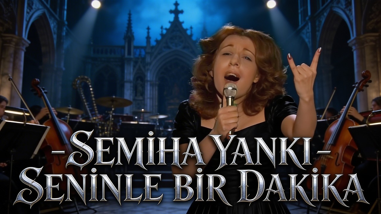 Semiha Yankı - Seninle Bir Dakika (METAL Cover) || Eurovision Serisi