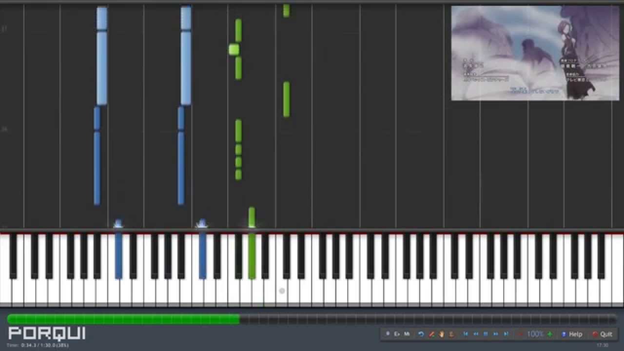 Fairy Tail Opening 19 - Yumeiro Graffiti (Synthesia)