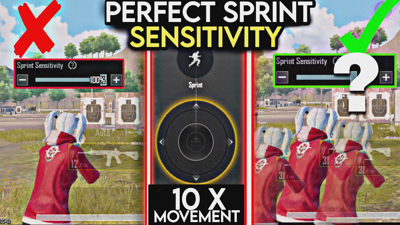 Insane Sprint Sensitivity Boost 🔥 Pro Players Secret! | perfect sprint sensitivity in 2026 |