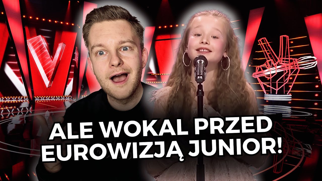 EUROWIZJA JUNIOR 2025 BĘDZIE NASZA? 👀 Marianna Kłos w The Voice of Poland | REAKCJE