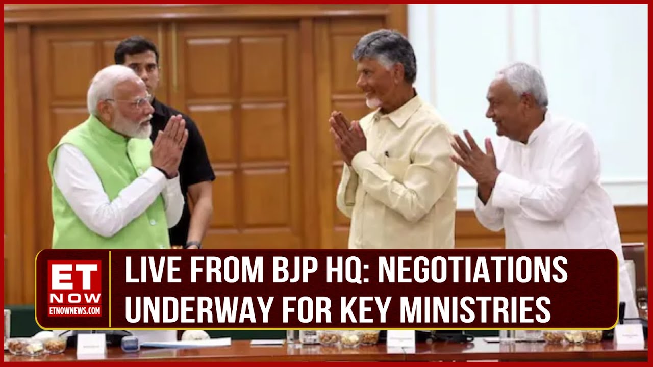 Hectic Parleys Begin For Modi 3.0 Cabinet, NDA's Game Plan For Third Term | Live From BJP HQ |ET Now