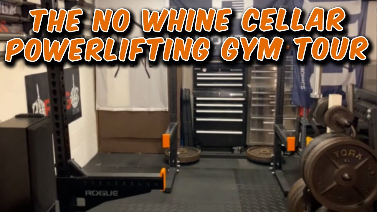 The No Whine Cellar - Epic Basement Gym Tour!