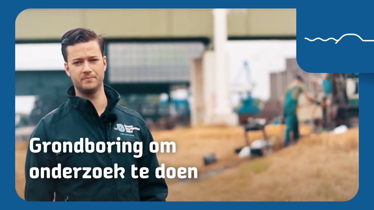Grondboring om onderzoek te doen
