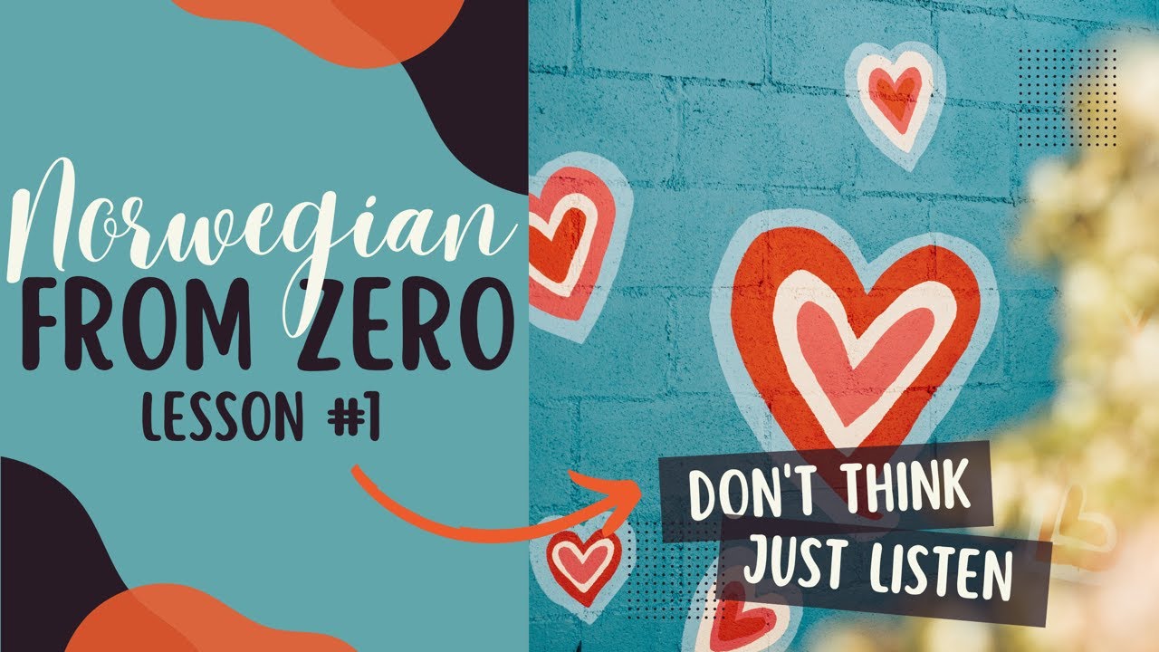 Norwegian From Zero: Lesson #1 - Hva er dette? (What is this?)