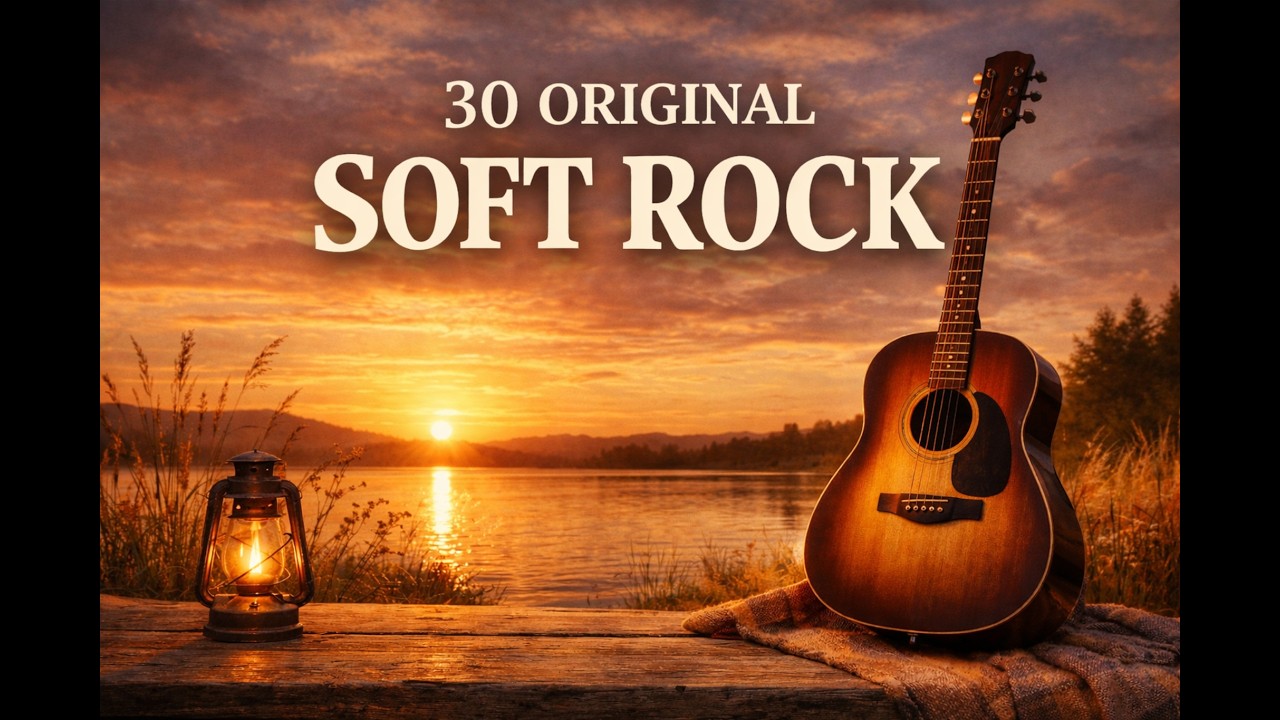 🎸 30 Original Classic Rock & Soft Pop Songs | 70s&ndash;80s Style Easy Listening Playlist