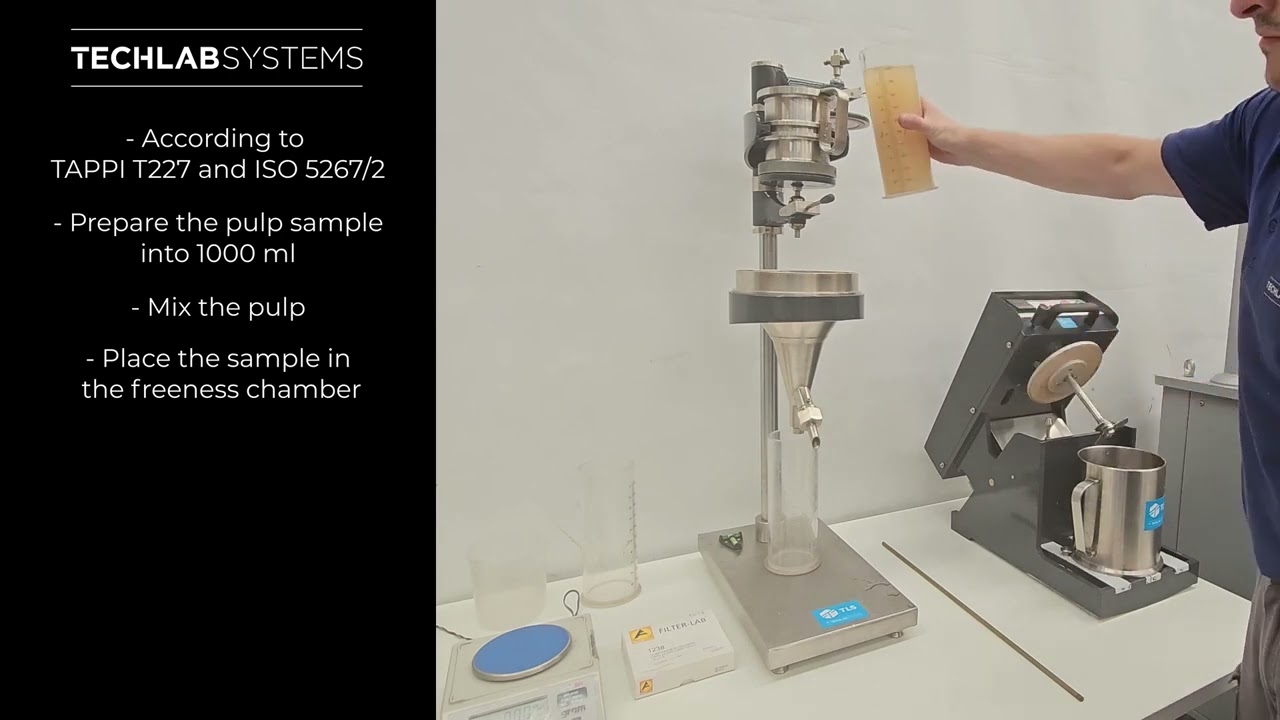 CSF20 Canadian Freeness Tester_TAPPI T227 _ISO 5267/2_TLS