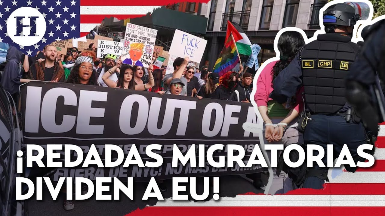 ¡Caos en Nueva York! Operativos violentos de ICE desatan la furia de la comunidad migrante en EU