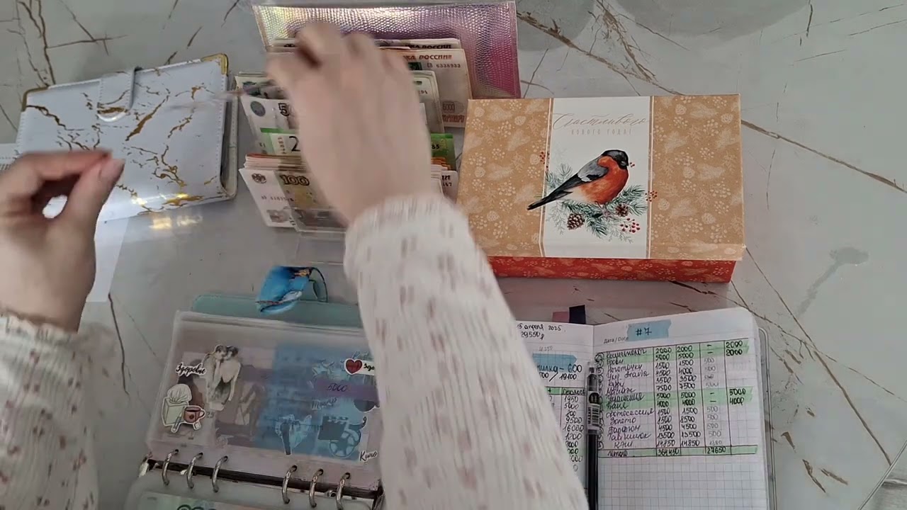 #7распределение по конвертам #отпускные#доп доход