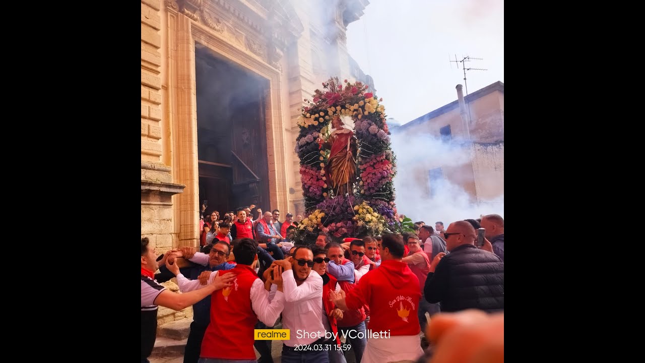 Burgio Pasqua 2024 uscita San Vito Martire