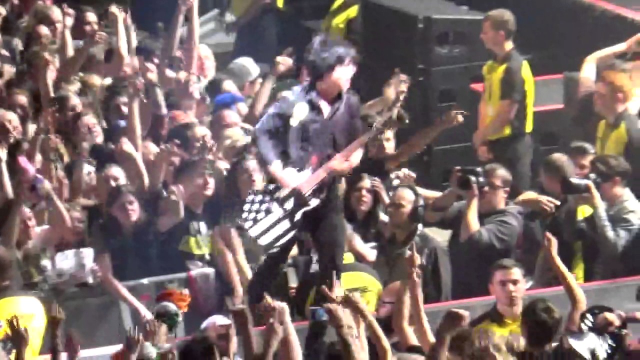 Green Day At Sheffield Arena. Know Your Enemy