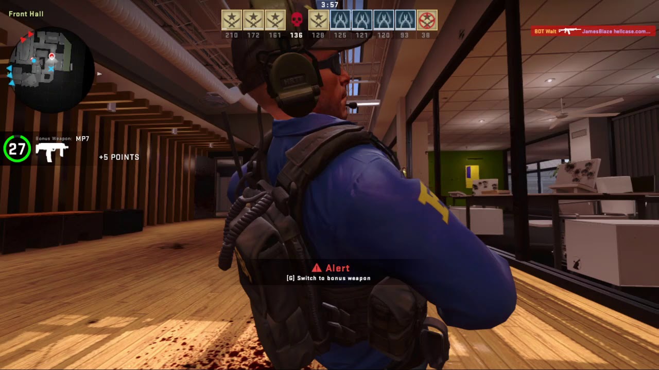 CS:GO  - AGENCY map CT IS 📢 LOUDFOOT 👟( Counter-Strike: Global Offensive )