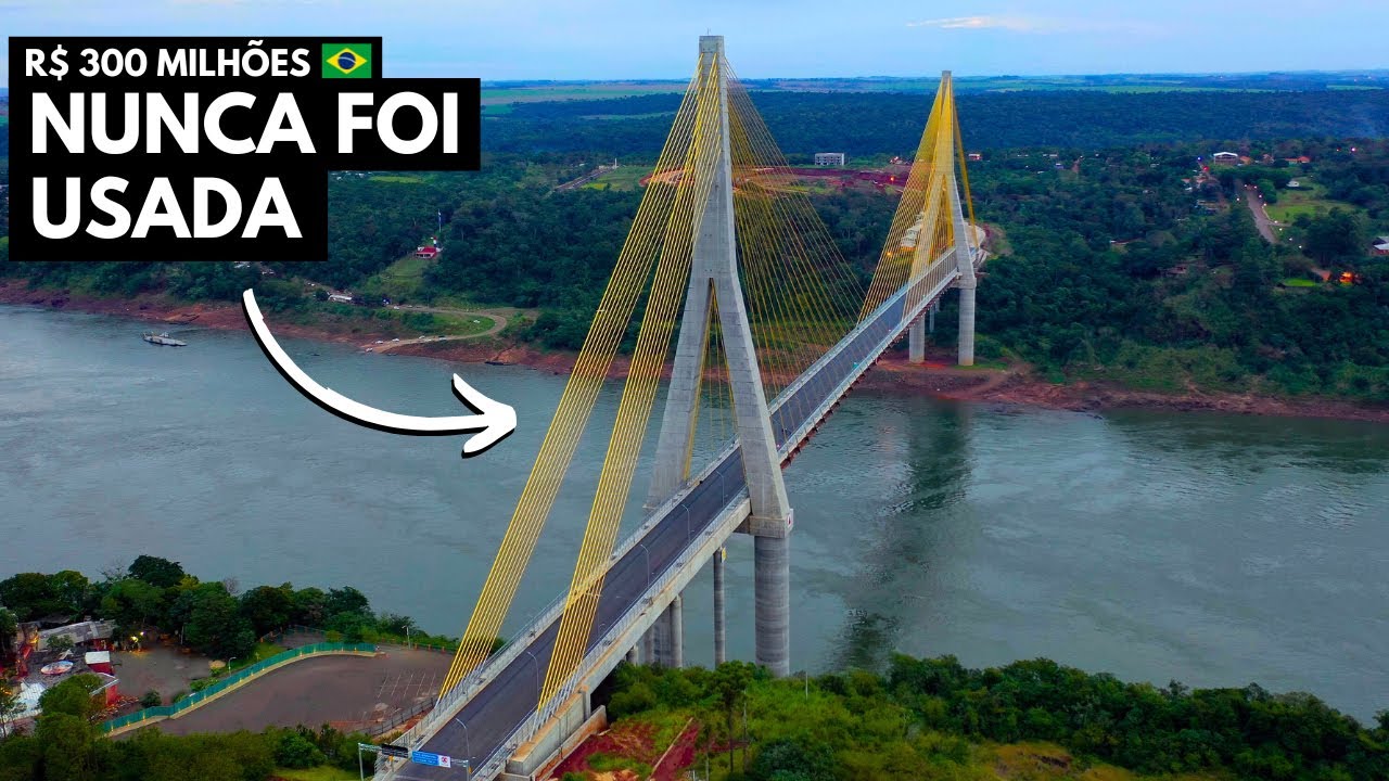 A Mega Ponte Pronta a 3 Anos que Nunca Foi Usada no Brasil
