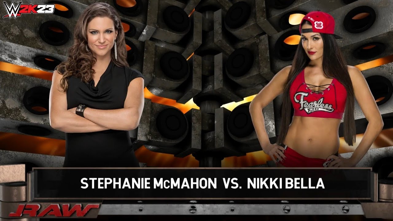 Full Match - Stephanie McMahon vs. Nikki Bella: Raw|WWE 2K23